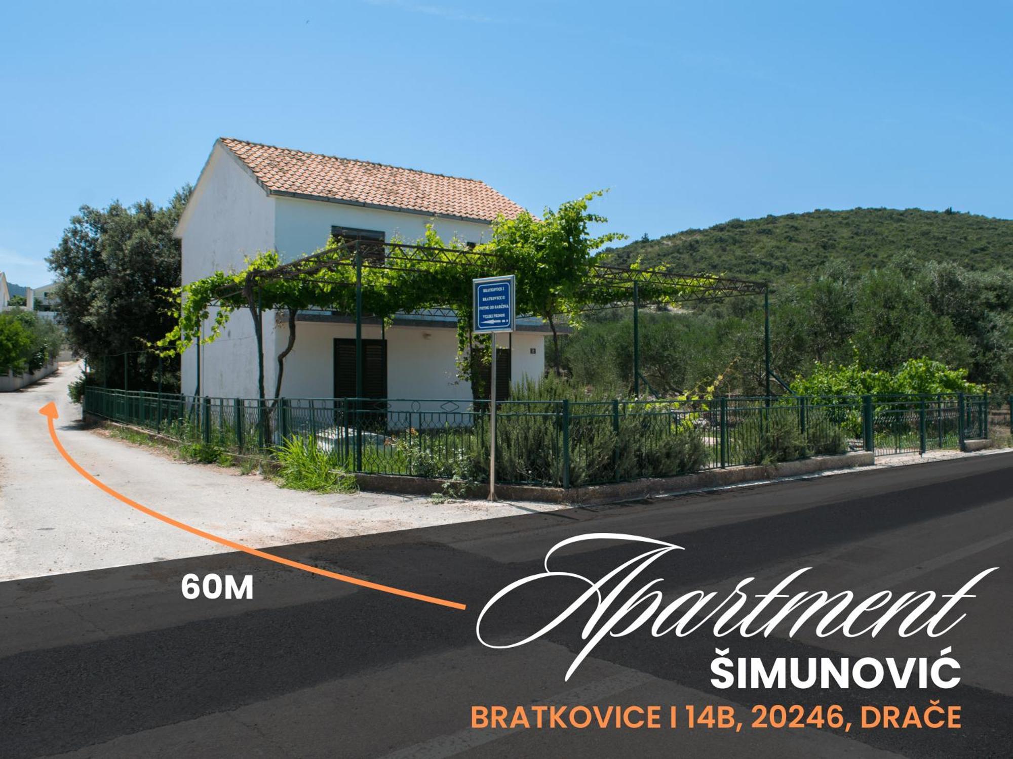 Apartment Simunovic Drače 外观 照片
