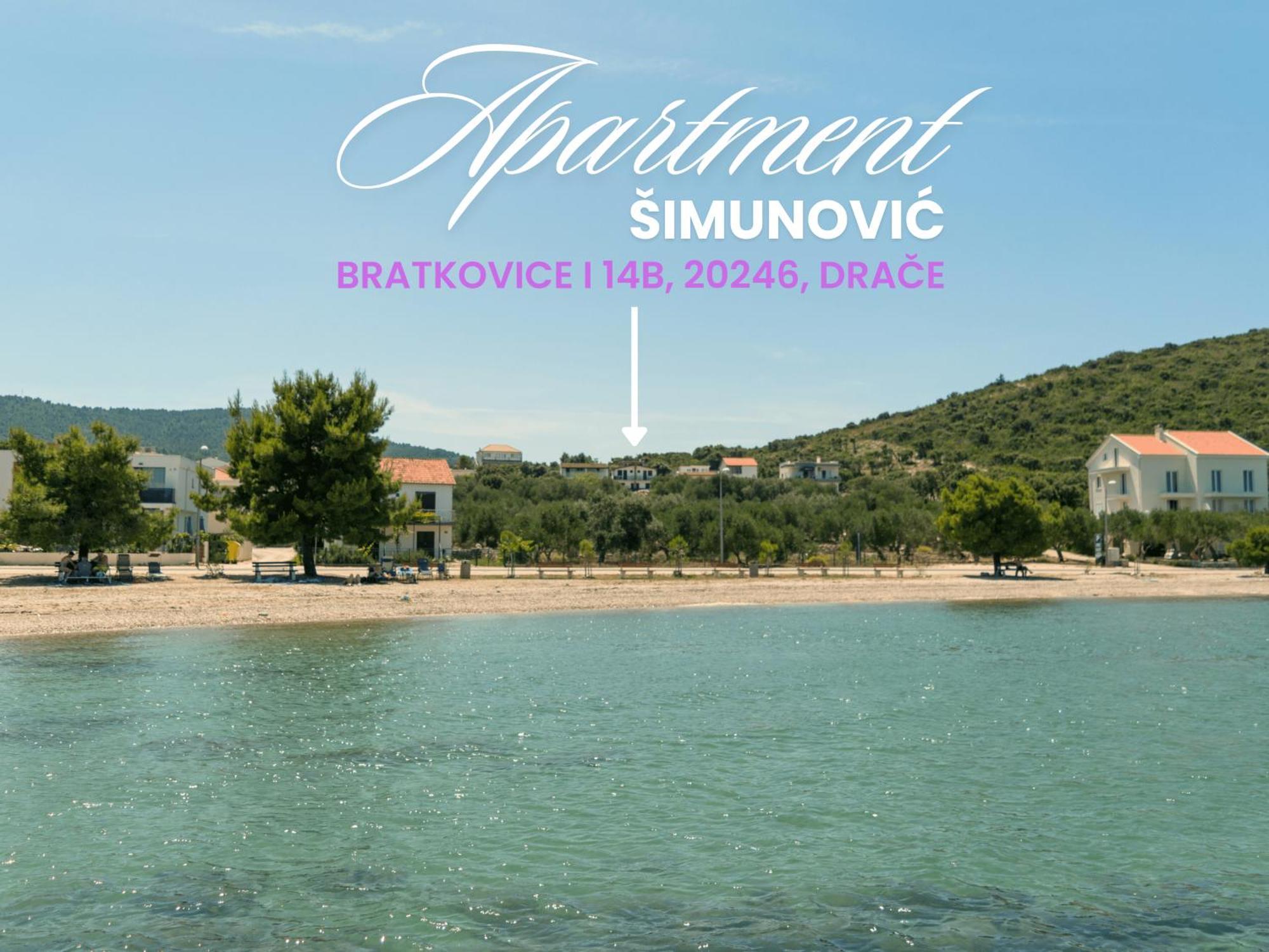 Apartment Simunovic Drače 外观 照片